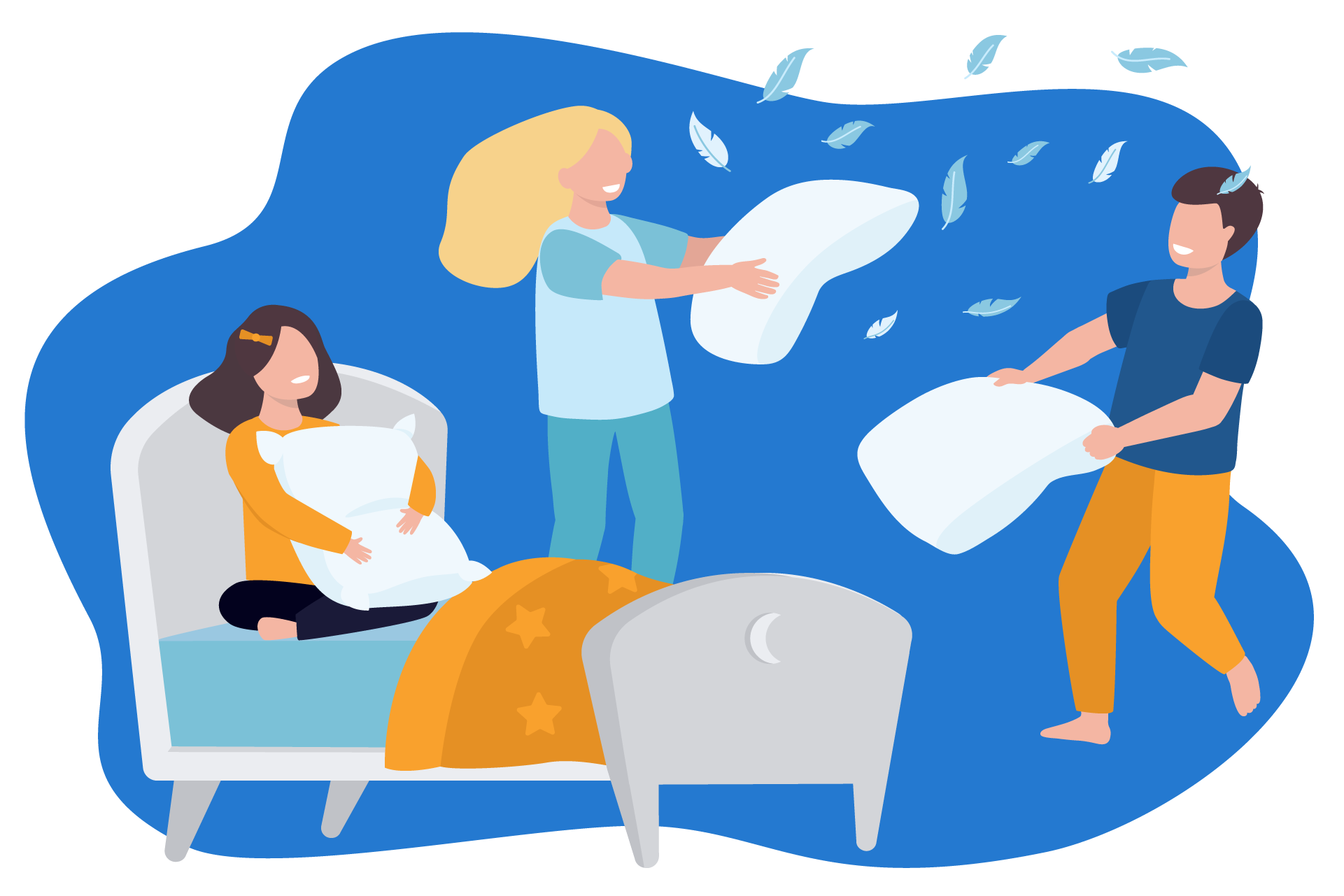 tipos de almohada ikea